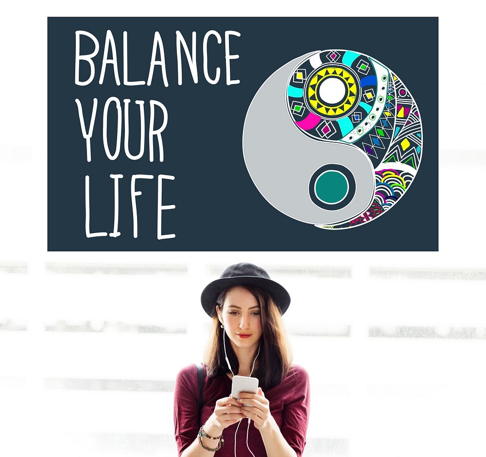 Balance Your Life Stability Work-Life Concept