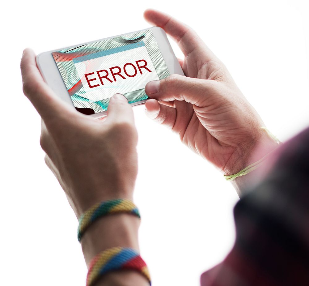 Error Disconnect Warning Failure AbEnd Concept