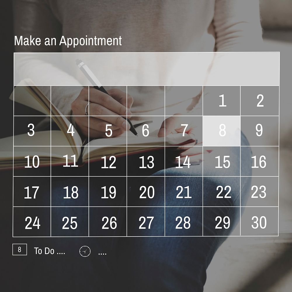 Calendar Dates Appointment Graphic Concept