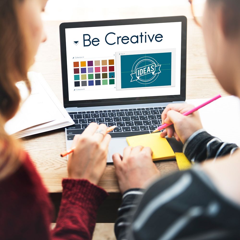 Be Creative Inspiration Design Logo Concept