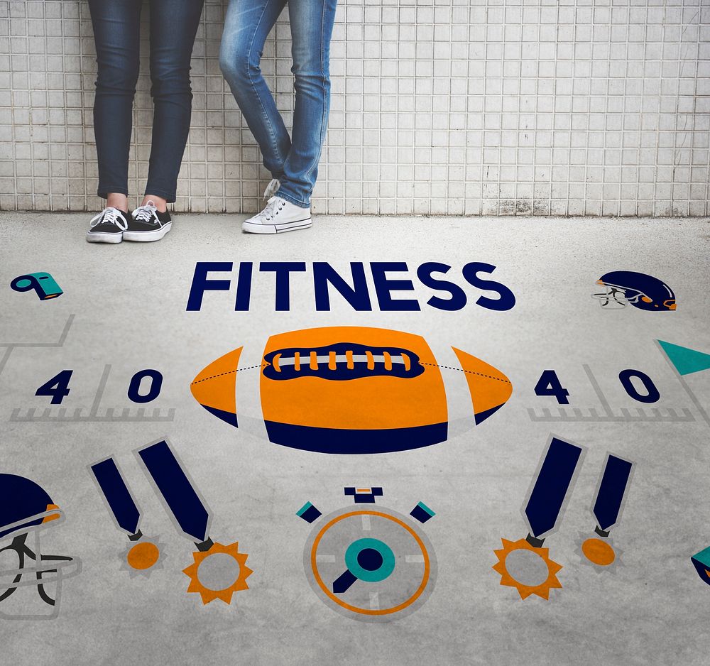 League Sport Fitness Exercise Training Teamwork Winner Concept