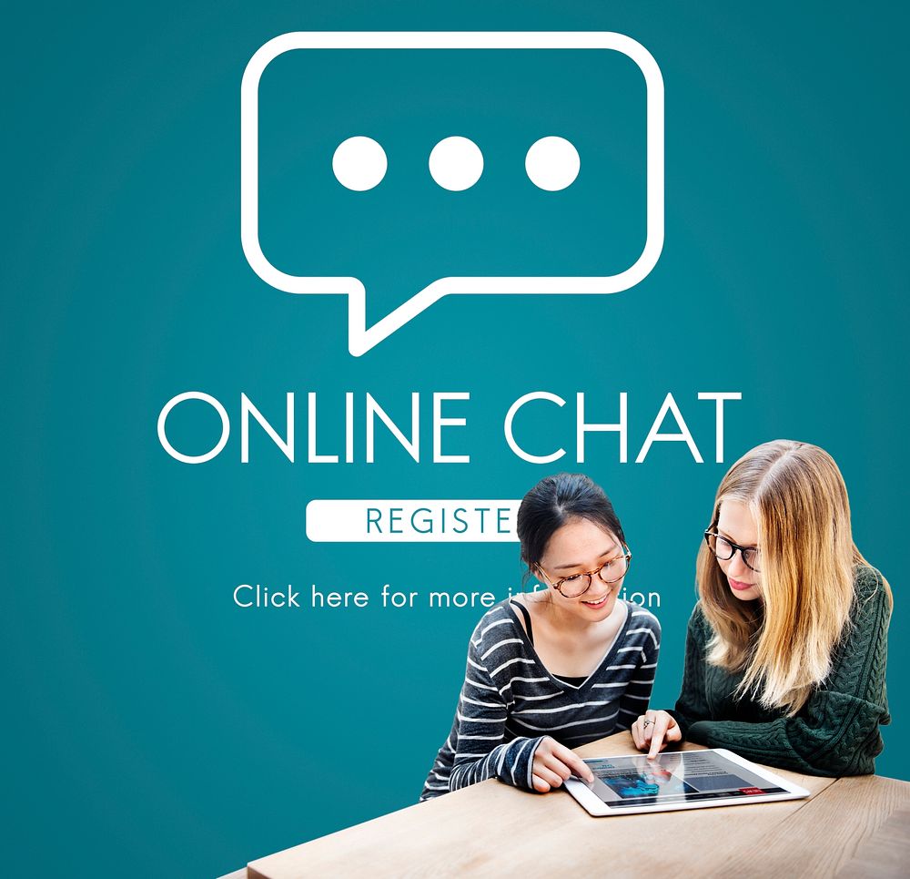 Online Chat Communication Conversation Message Concept