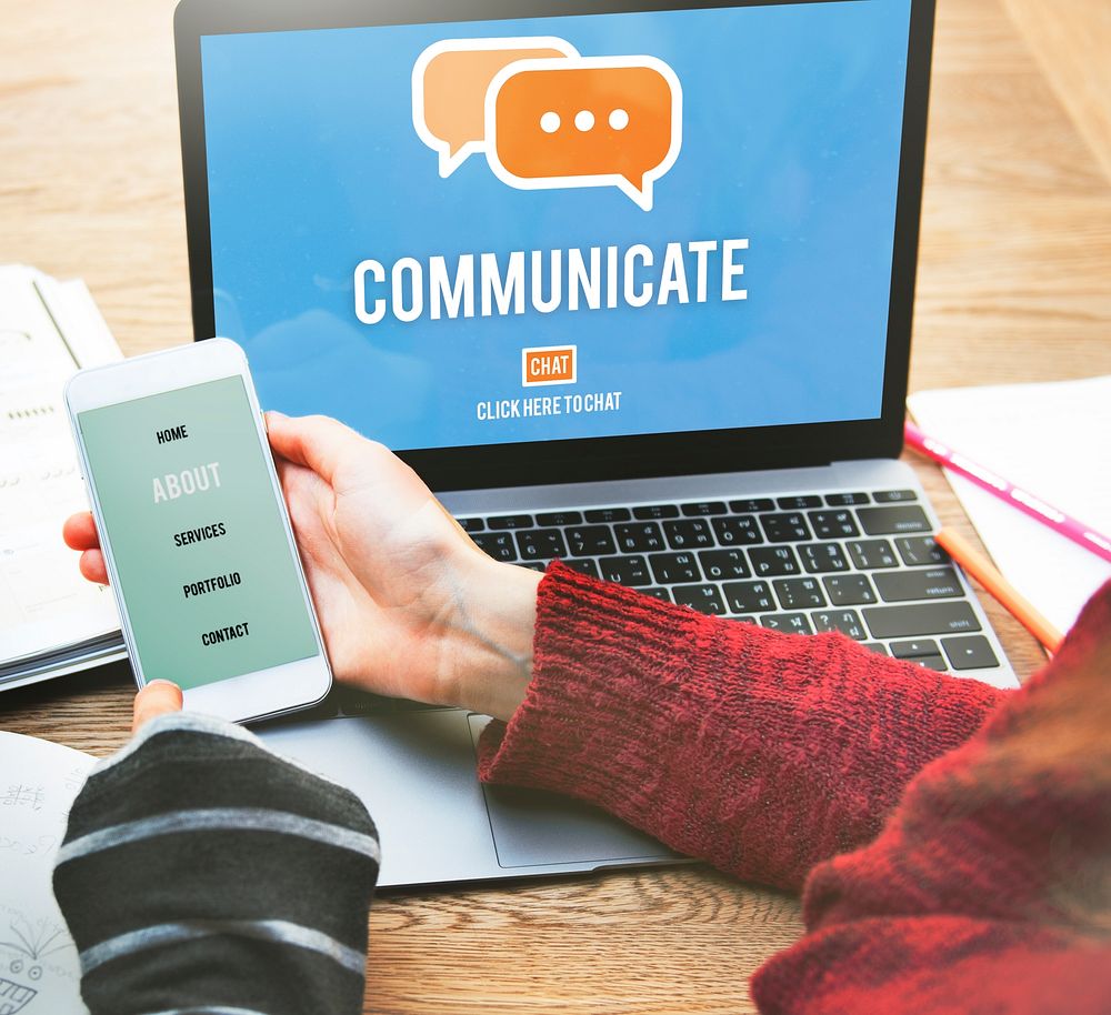 Communication Online Connection Chat Social Media Concept