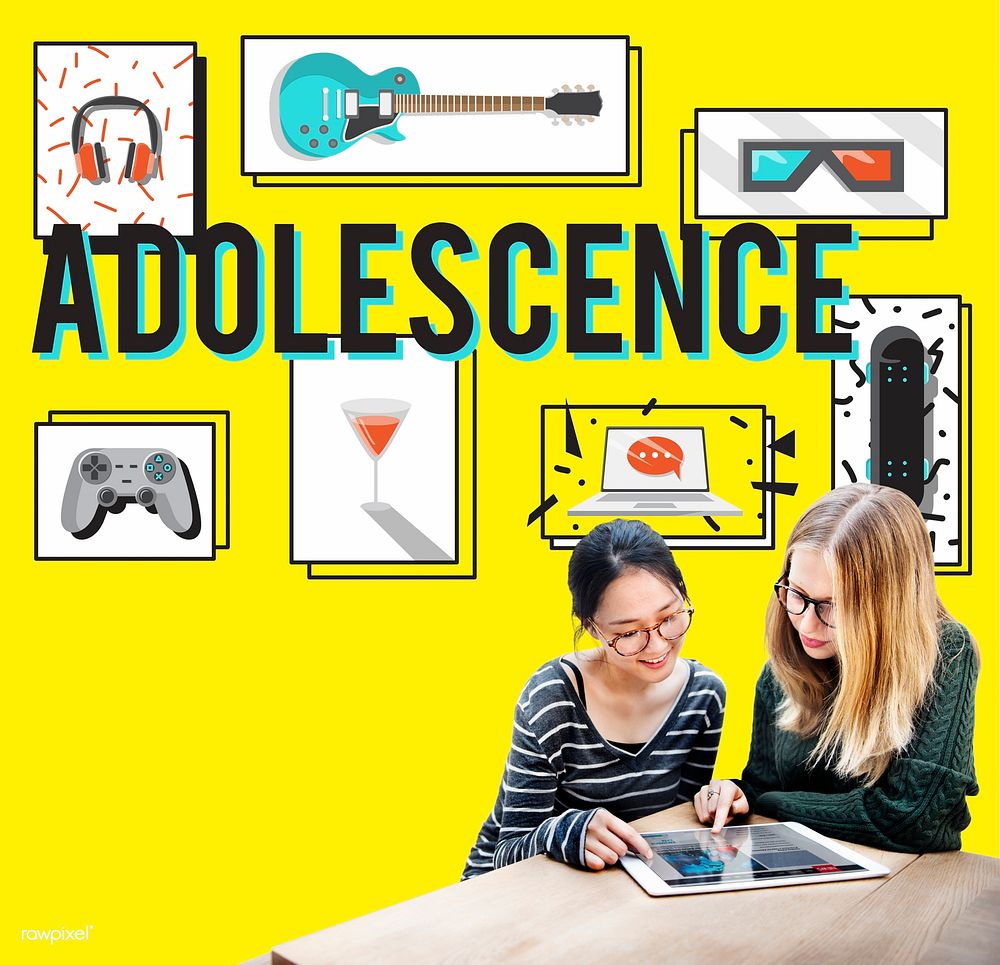 Adolescence Young Adult Youth Culture Lifestyle Concept