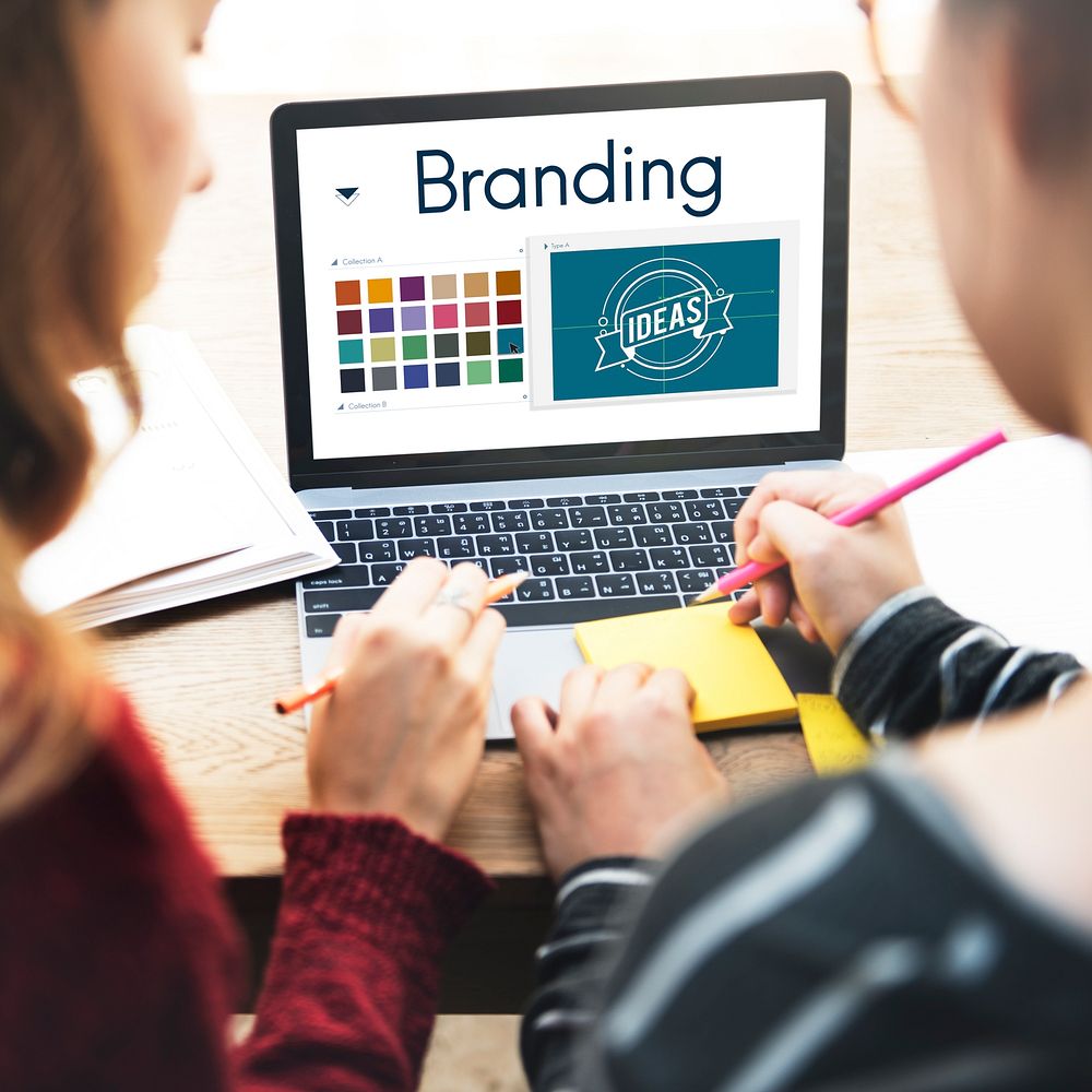 Branding Ideas Design Identitiy Marketing Concept