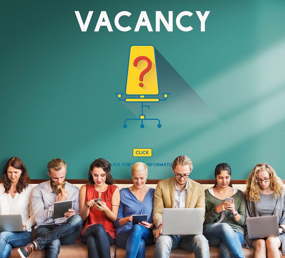 Vacancy Job Available Vacant Job Concept