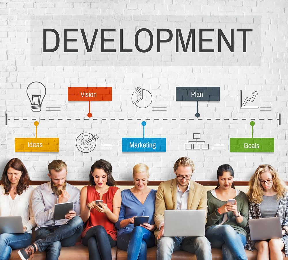 Business Development Investment Plan Graphic Design