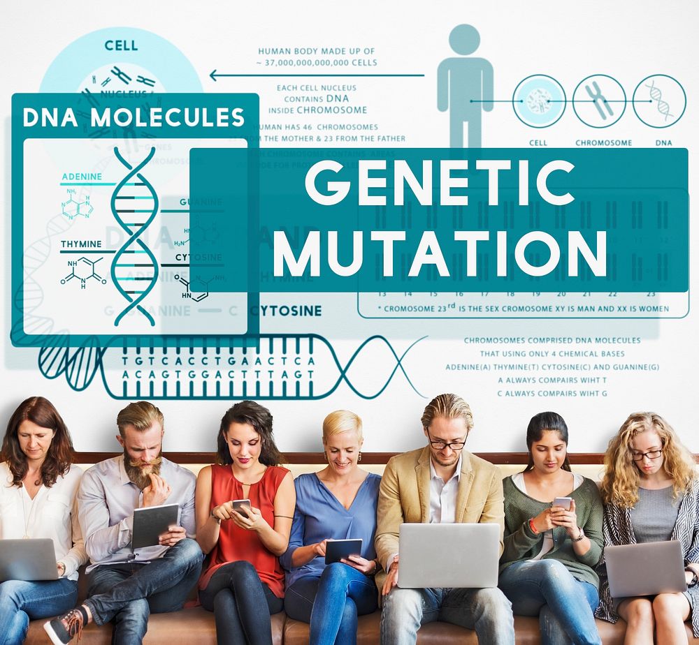 Genetic Mutation Modification Biology Chemistry Concept