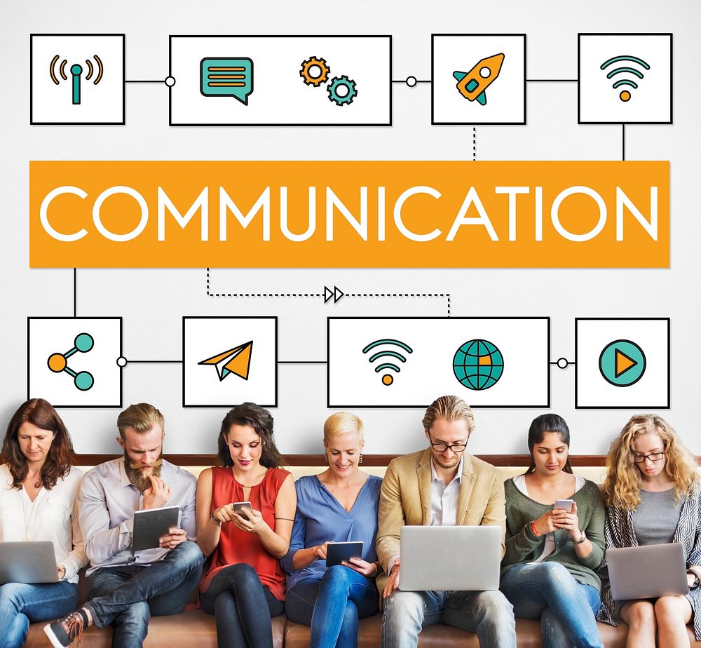Smart Casual Business Communication Concept