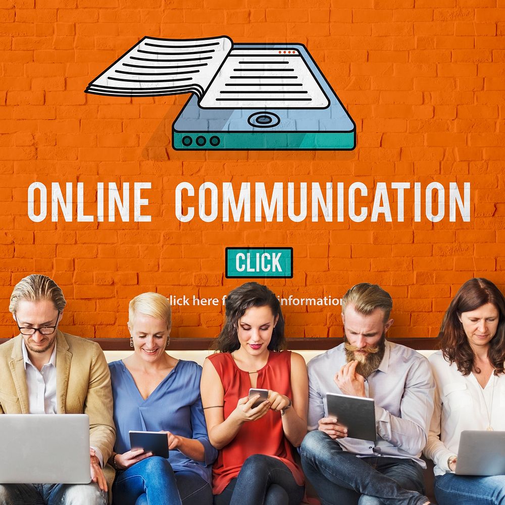 Online Communication Connection Information Concept