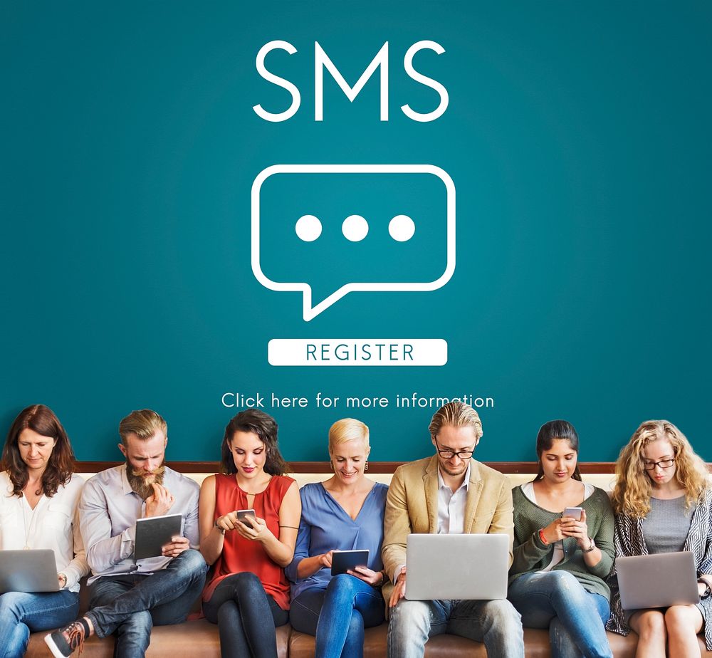 SMS Communication Online Conversation Message Concept