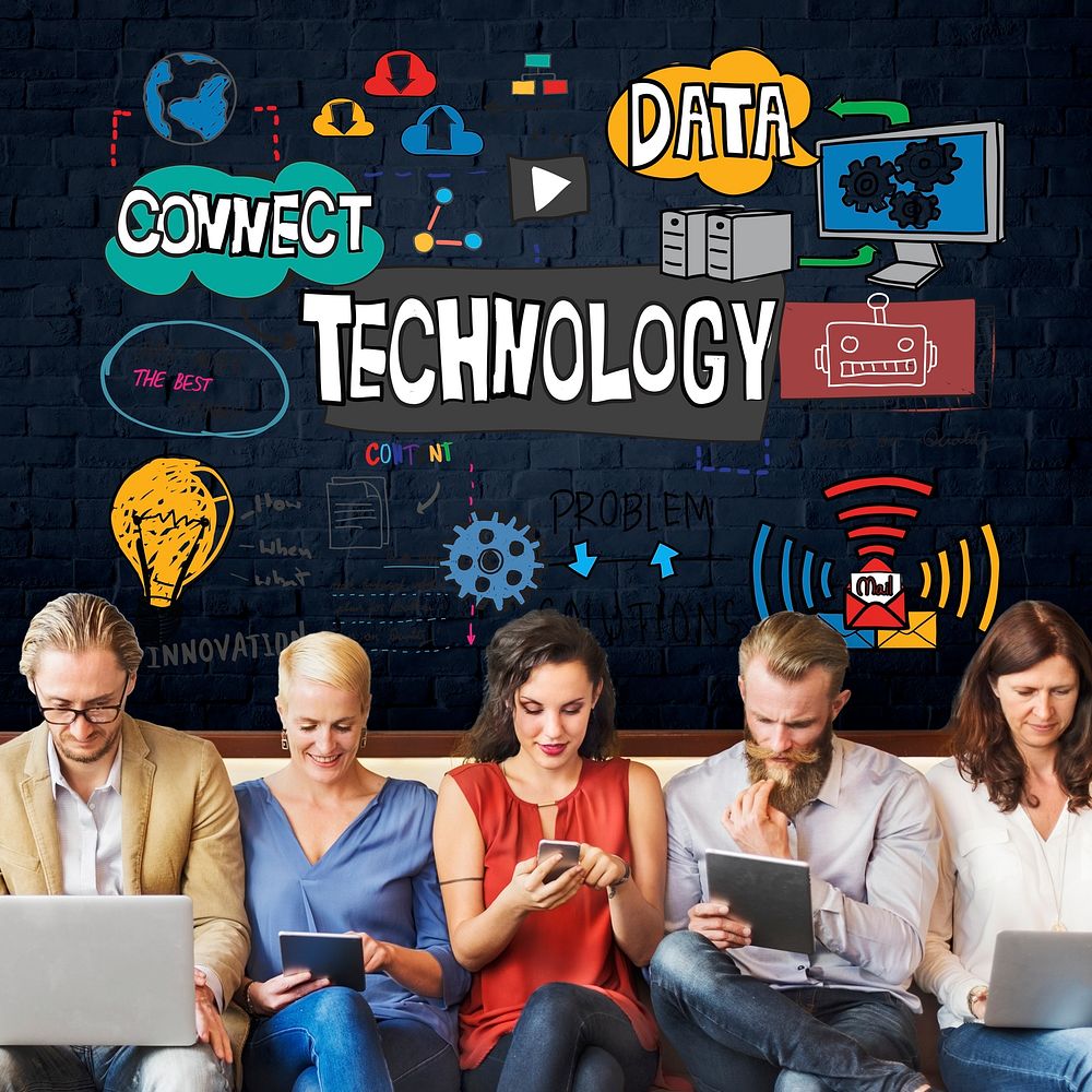 Technology Data Digital Internet Innovation Tech Concept