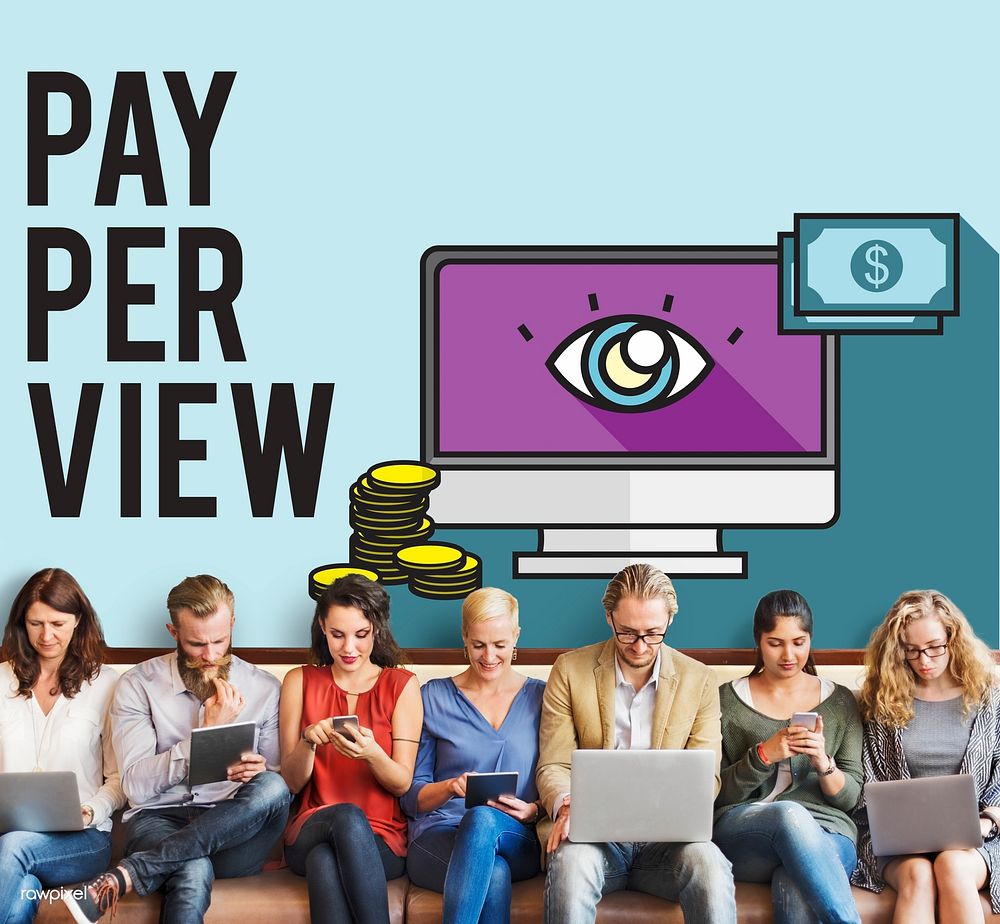 Pay-Per-View Content Magnifier Observation Concept