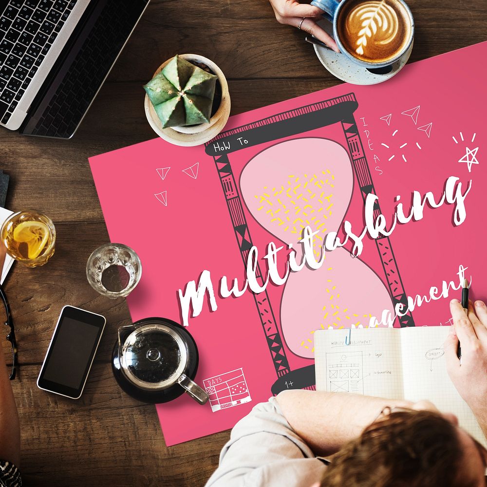 Multitasking Multitask Management Planning Efficency Concept