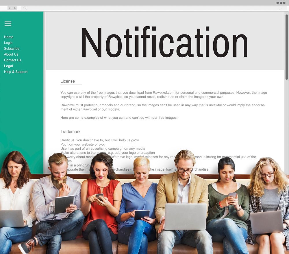 Notification Alert Icon Inbox Internet Message Concept