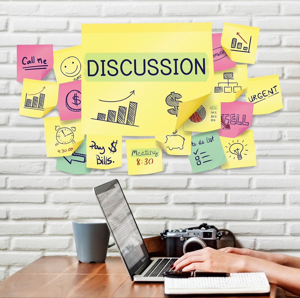 Brainstorming Discussion Plan Marketing Graphic | Free Photo - rawpixel