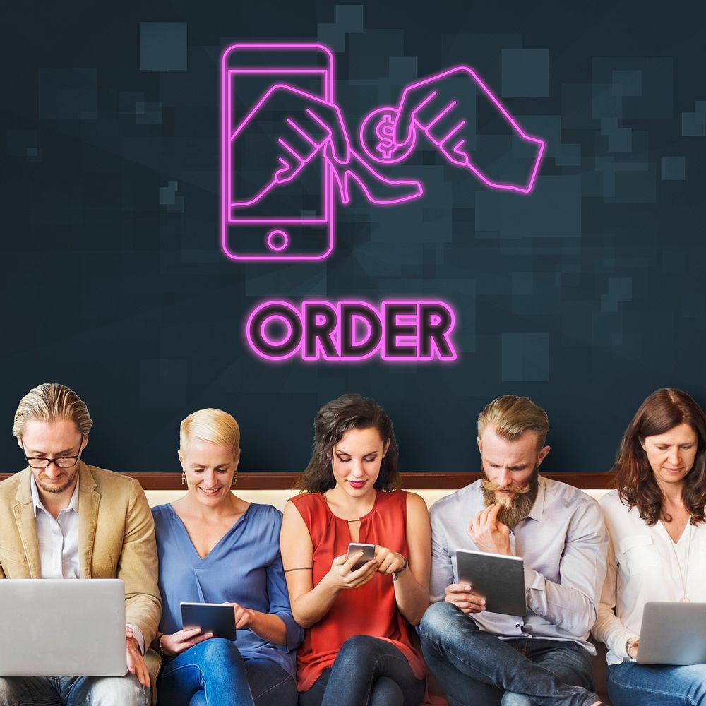 Order Shopping Purchase Buy Pay Concept