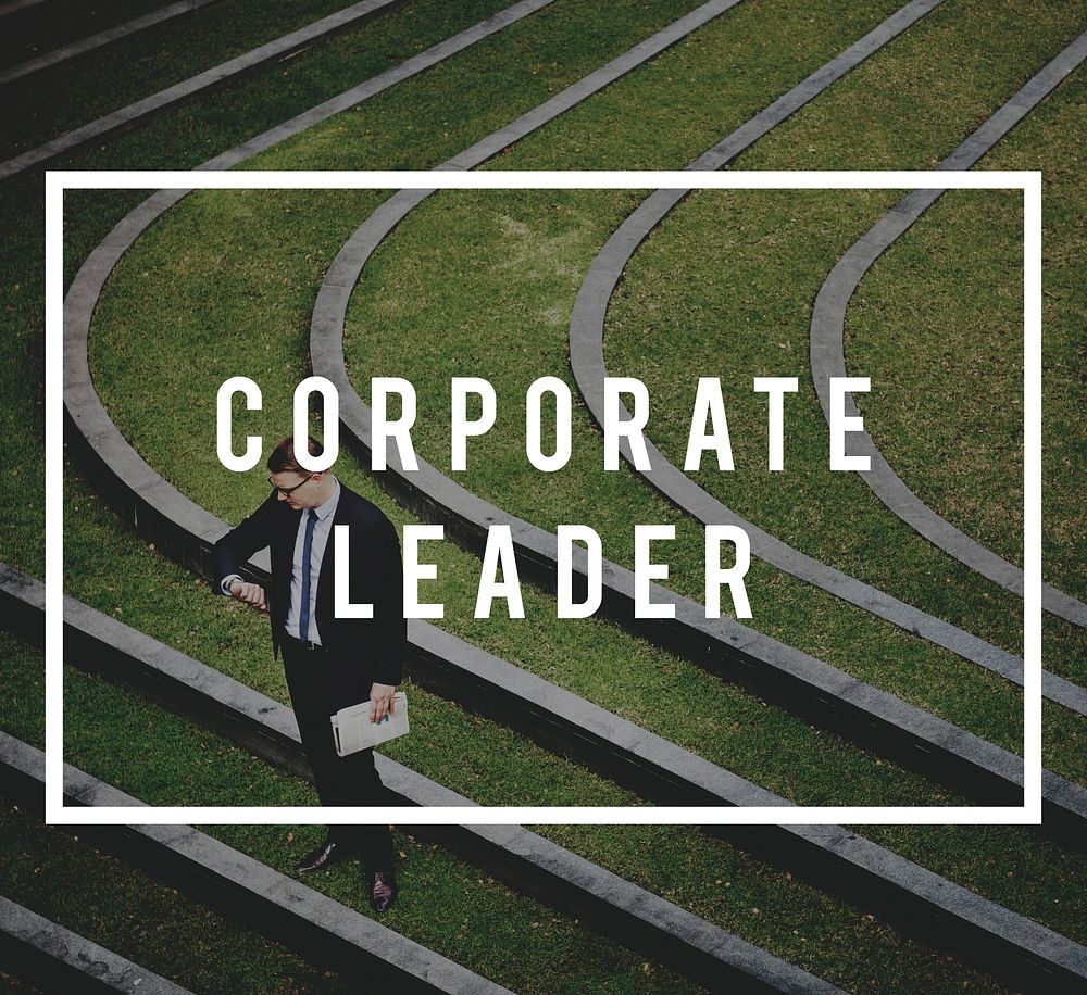 Corporate Leader Authority Coaching Manager Concept