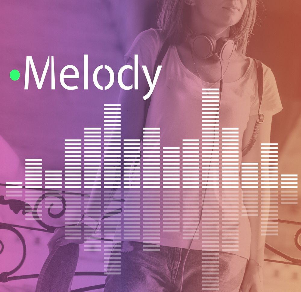 Music Audio Melody Wave Graphic Concept