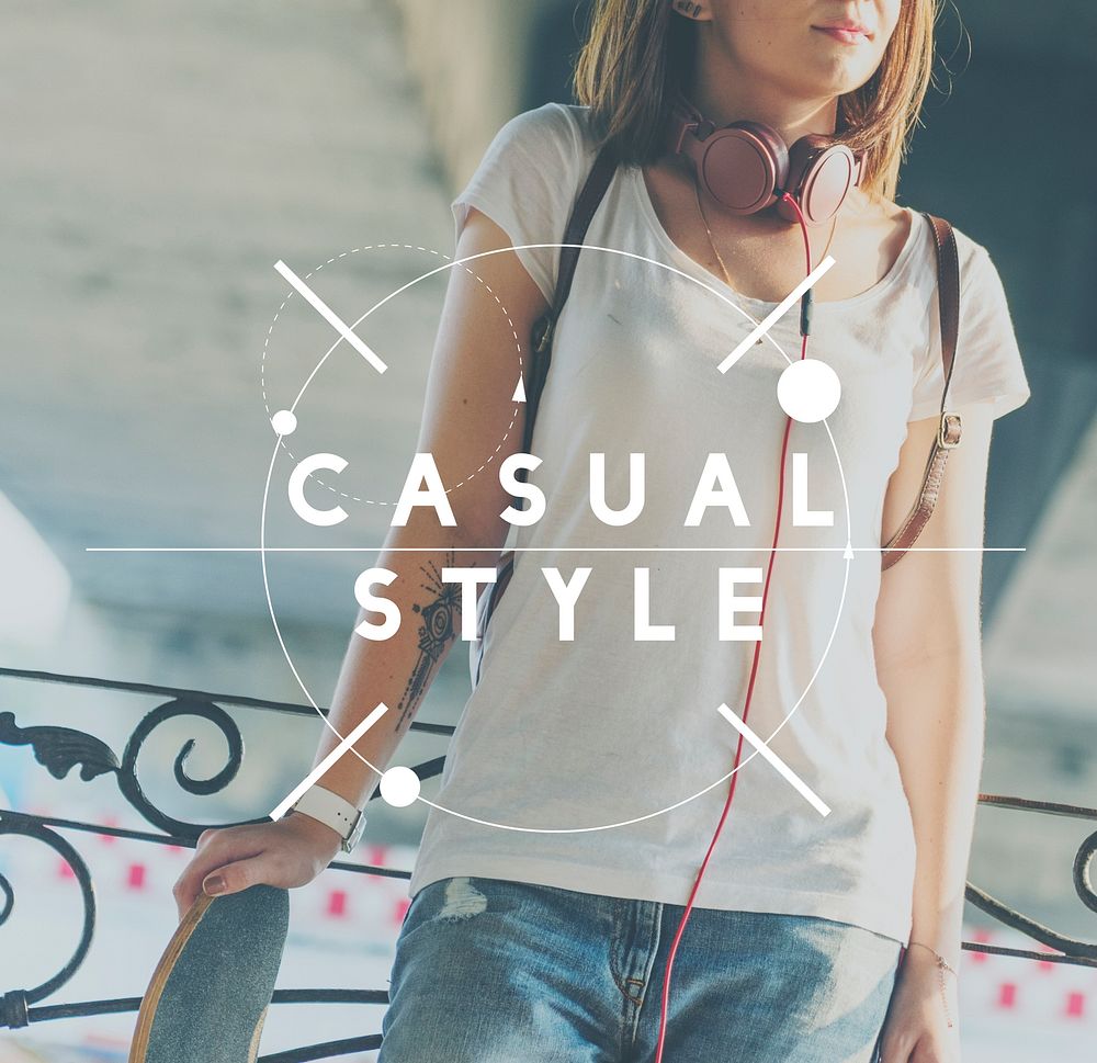 Casual Style Lifestyle Chic Cool Fashionable Trending Concept