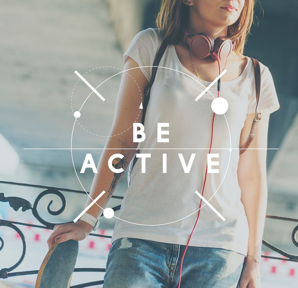 Be Active Health Fitness Lifestyle Action Active Concept