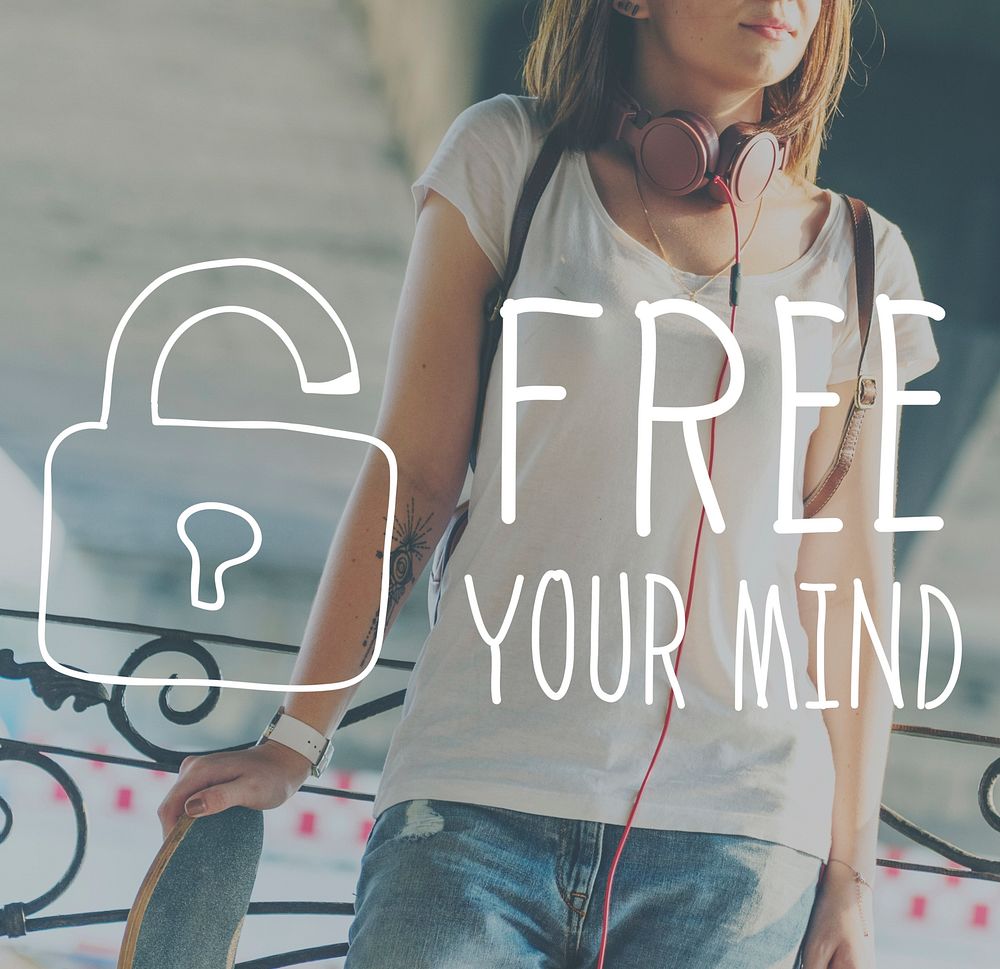 Free Your Mind Relax Energy Lazy Concept