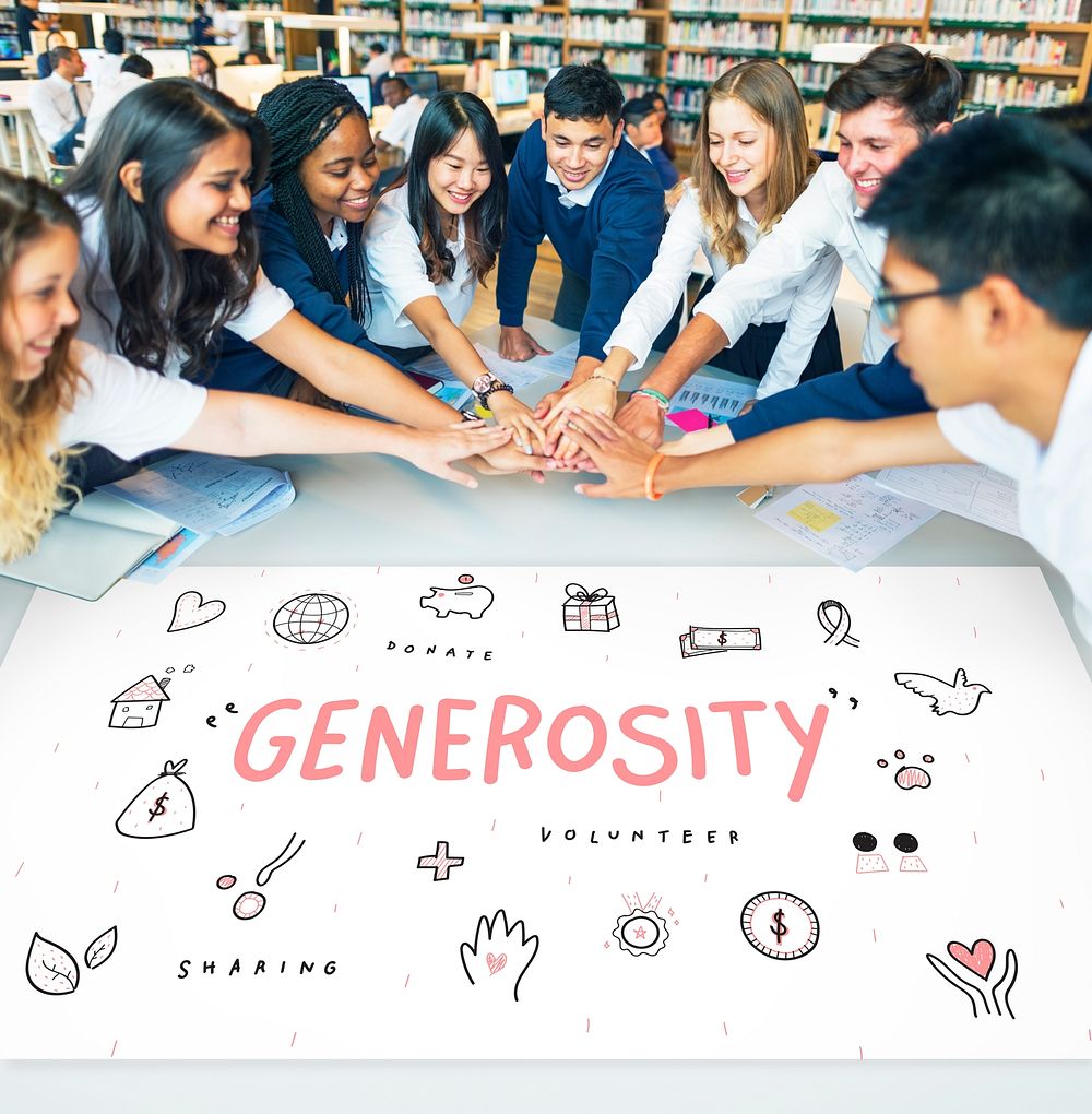Generosity Donations Charity Foundation Support Concept