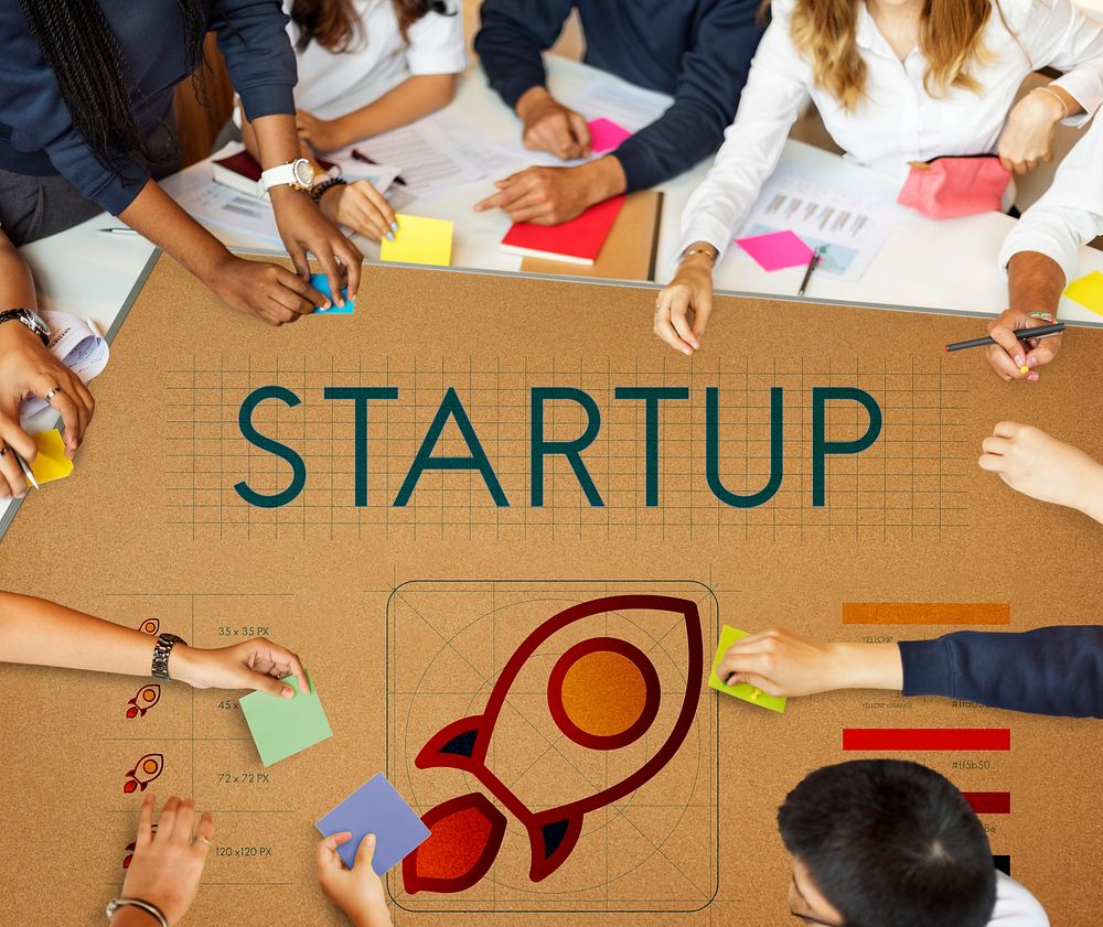 Startup Business Entrepreneurship Launch Concept