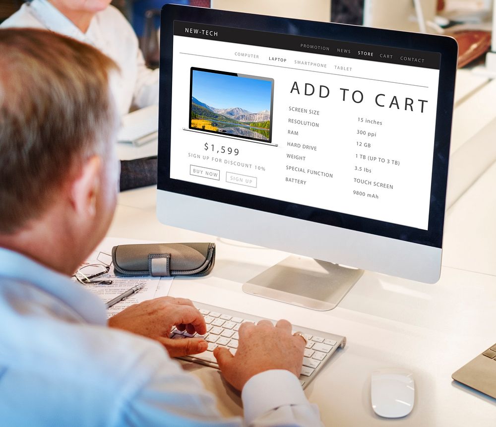 Add To Cart Shopping Online Internet Website Concept