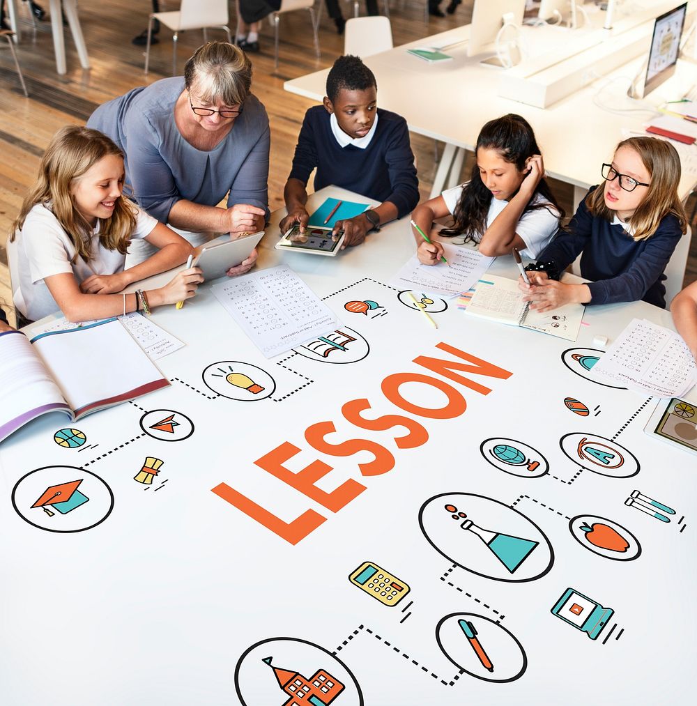 Lesson Learning Literacy Knowledge Education Concept