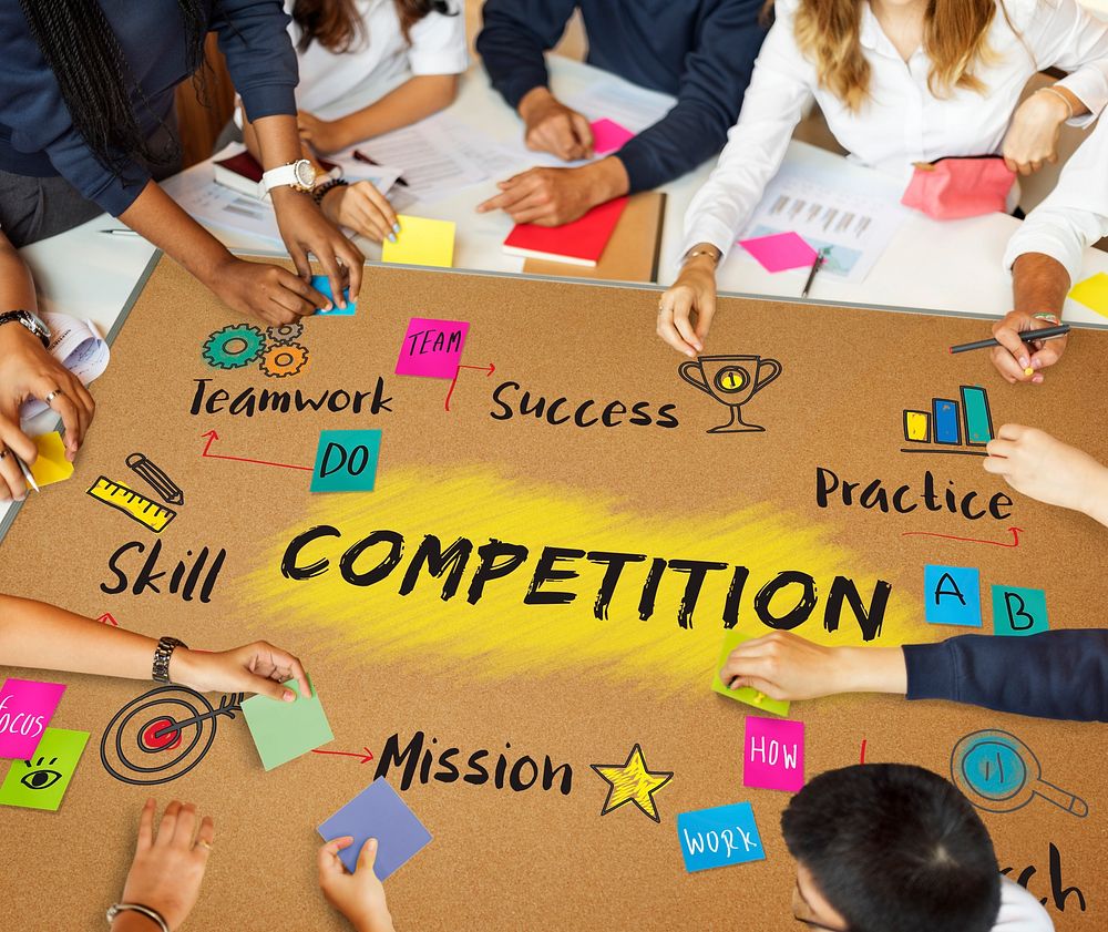 Competition Goal Aim Success Development Concept