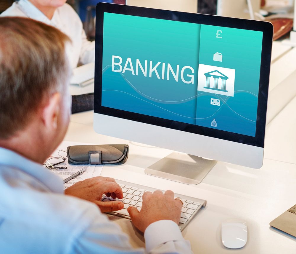 Online Banking Payment Finance Concept