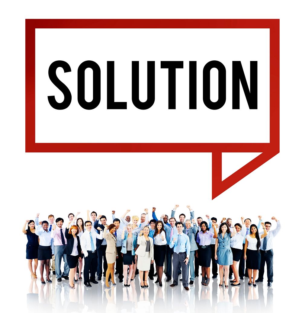 Solution Solving Problem Resolve Strategy Concept
