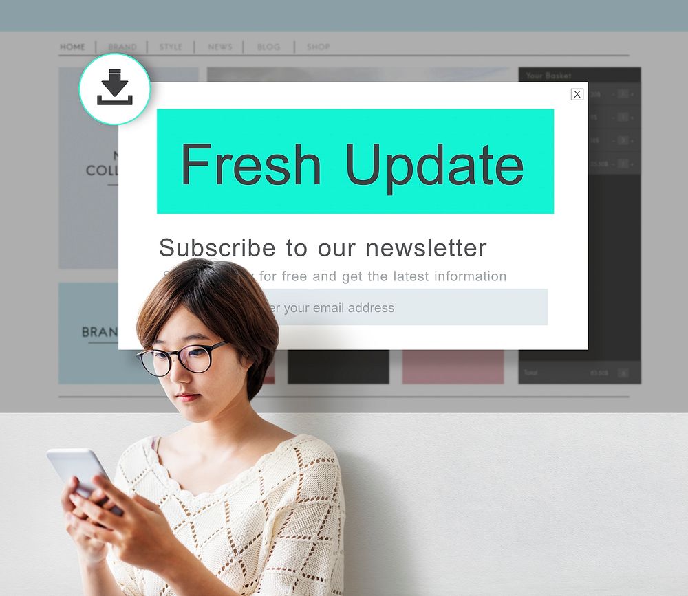 Download Now Fresh Update Concept