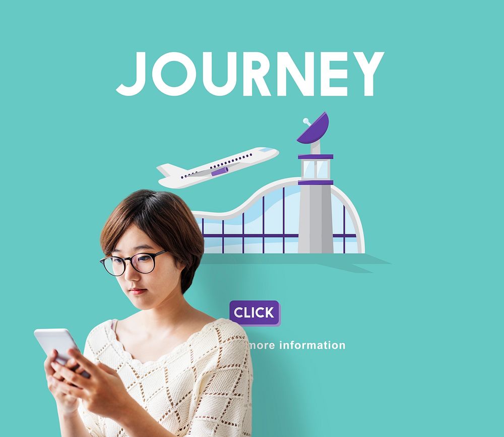 Journey Business Trip Flights Travel Information Concept