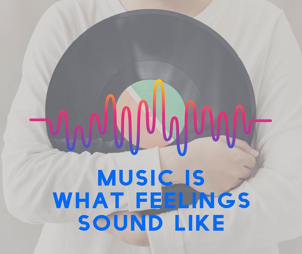 Music Waves Audio Lifestyle Concept