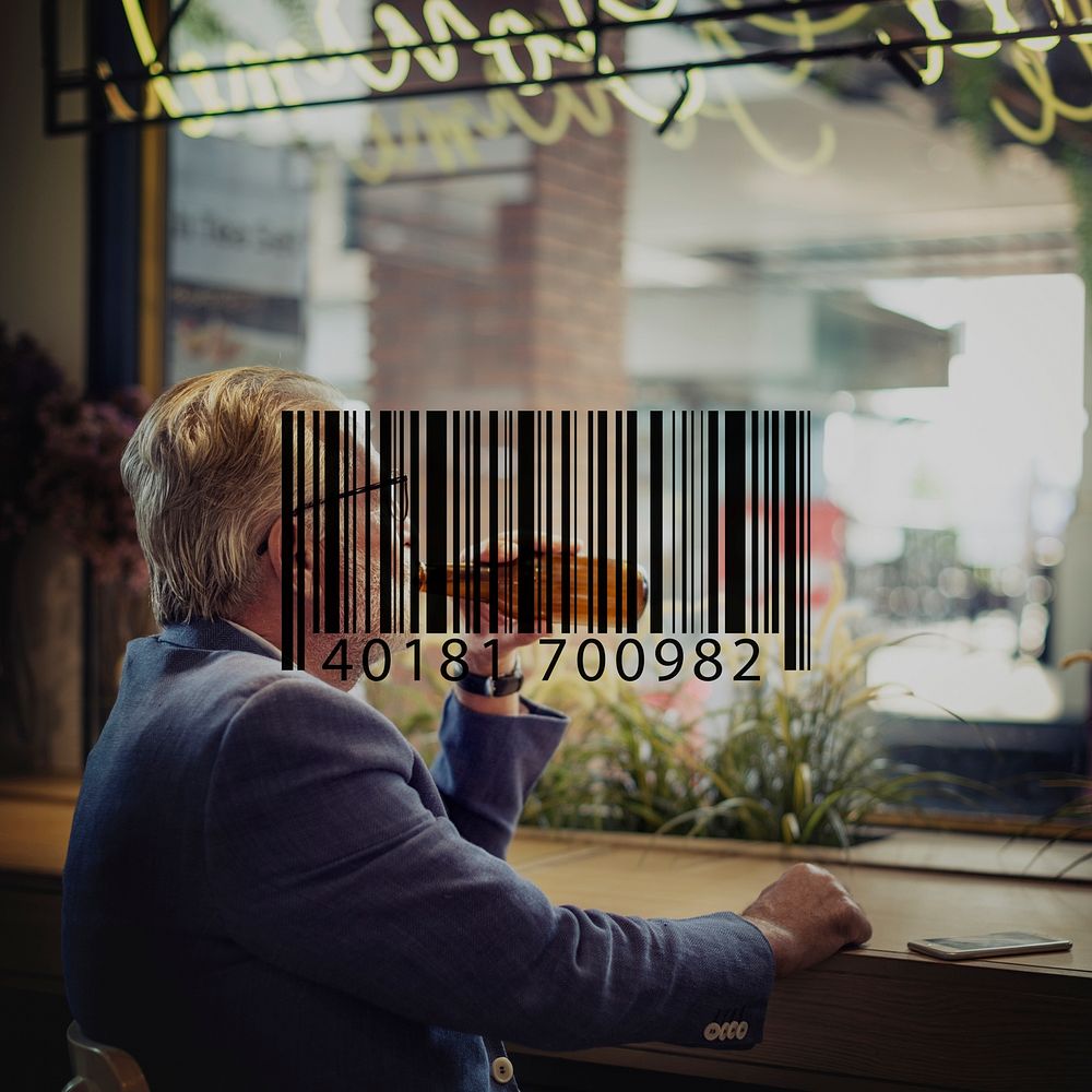 Barcode Buying Selling Storage Logistic Label Retail Concept