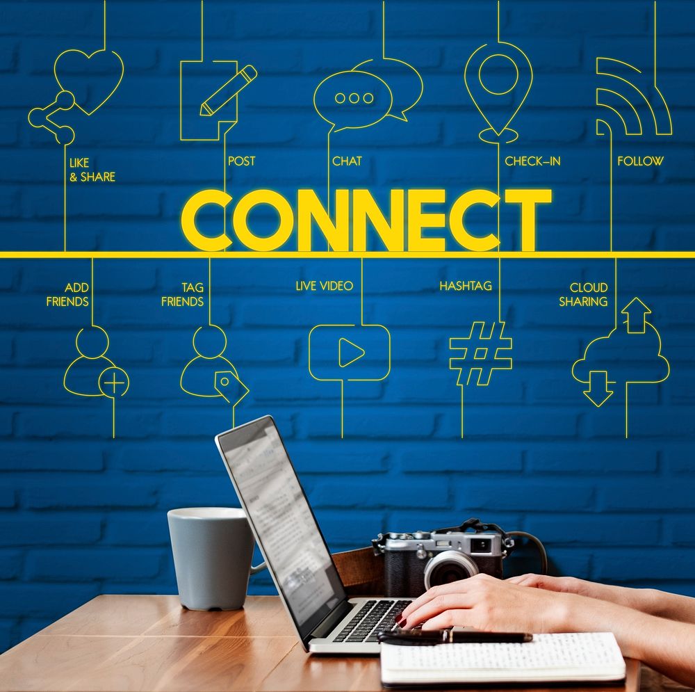 Blog Internet Networking Connect Communication Concept