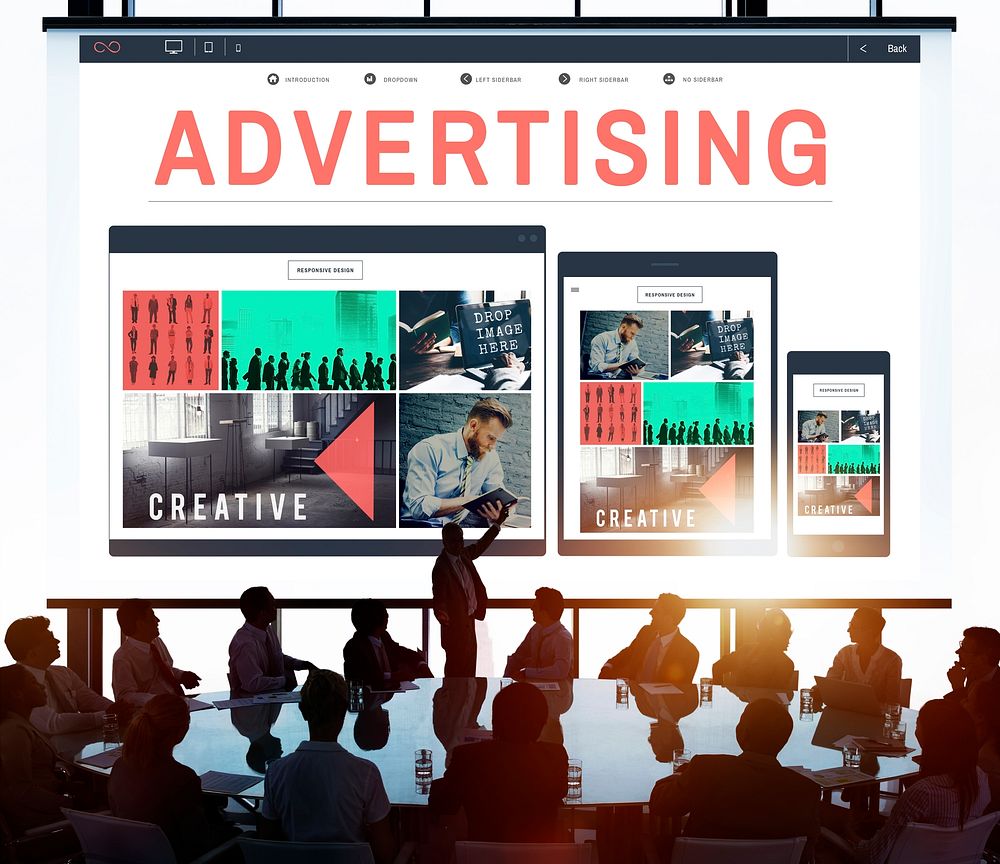 Advertising Campaign Promote Branding Marketing Concept
