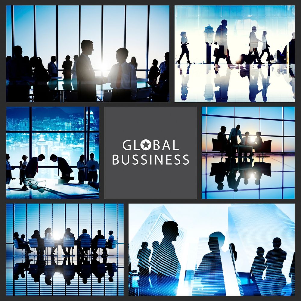 Business People Interaction Meeting Team Working Global Concept