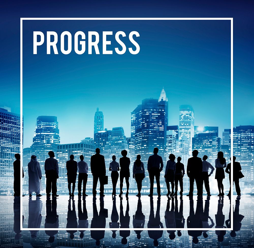 Progress Growth Improvement Development Concept