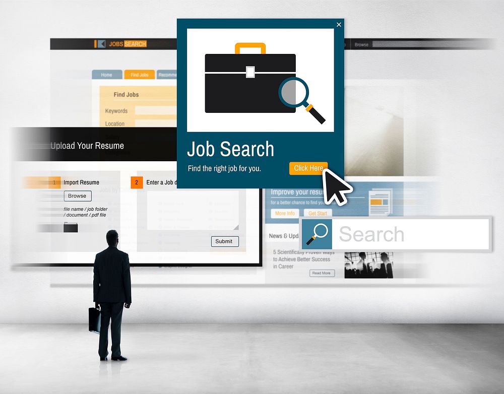 Job Serch Career Recruitment Occupation Career Concept