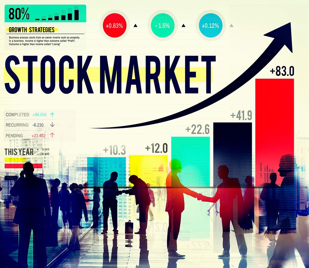 Stock Market Stock Exchange Trade Digital Concept