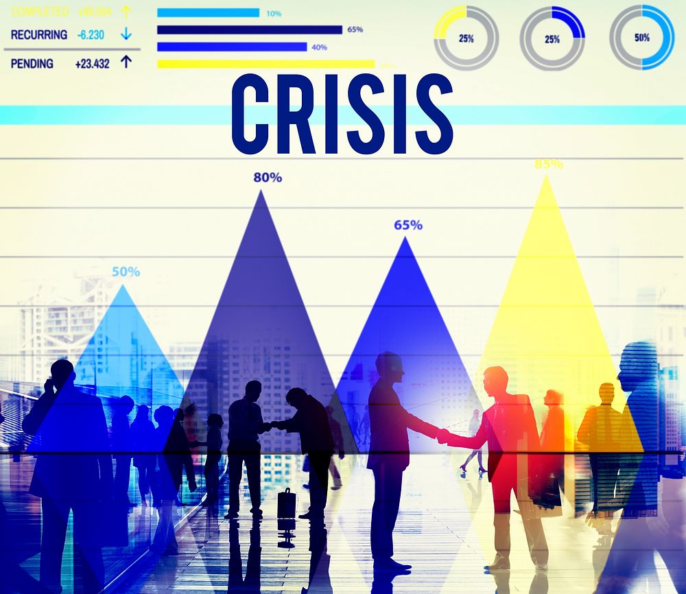 Crisis Global Economy Finance Recession Concept