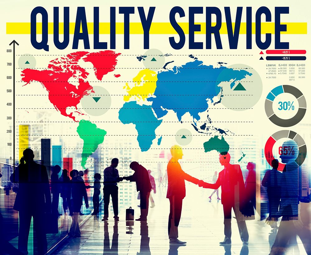 Quality Service Customer Assistance Support Concept