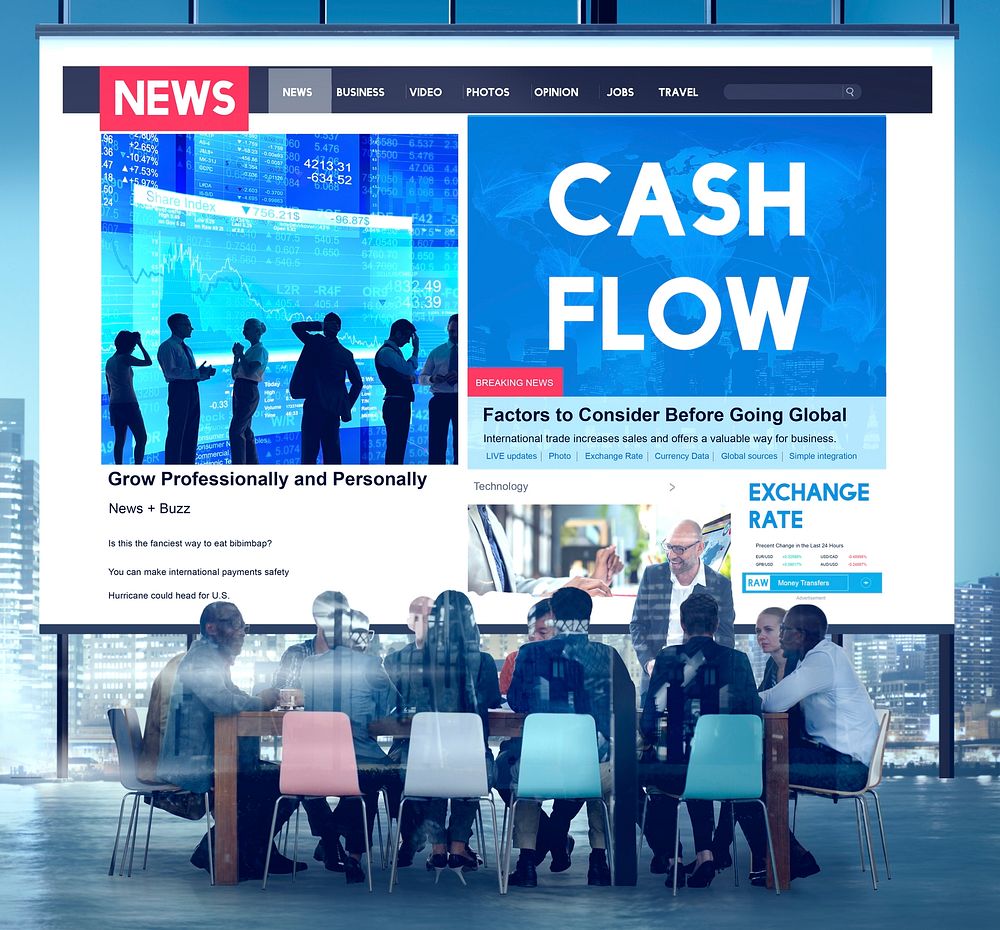 Cash Flow Finance Economy Credit Business Concept