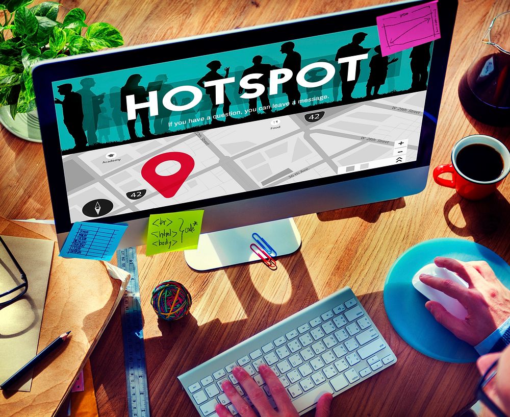 Hotspot Technology Network Internet Connection Concept
