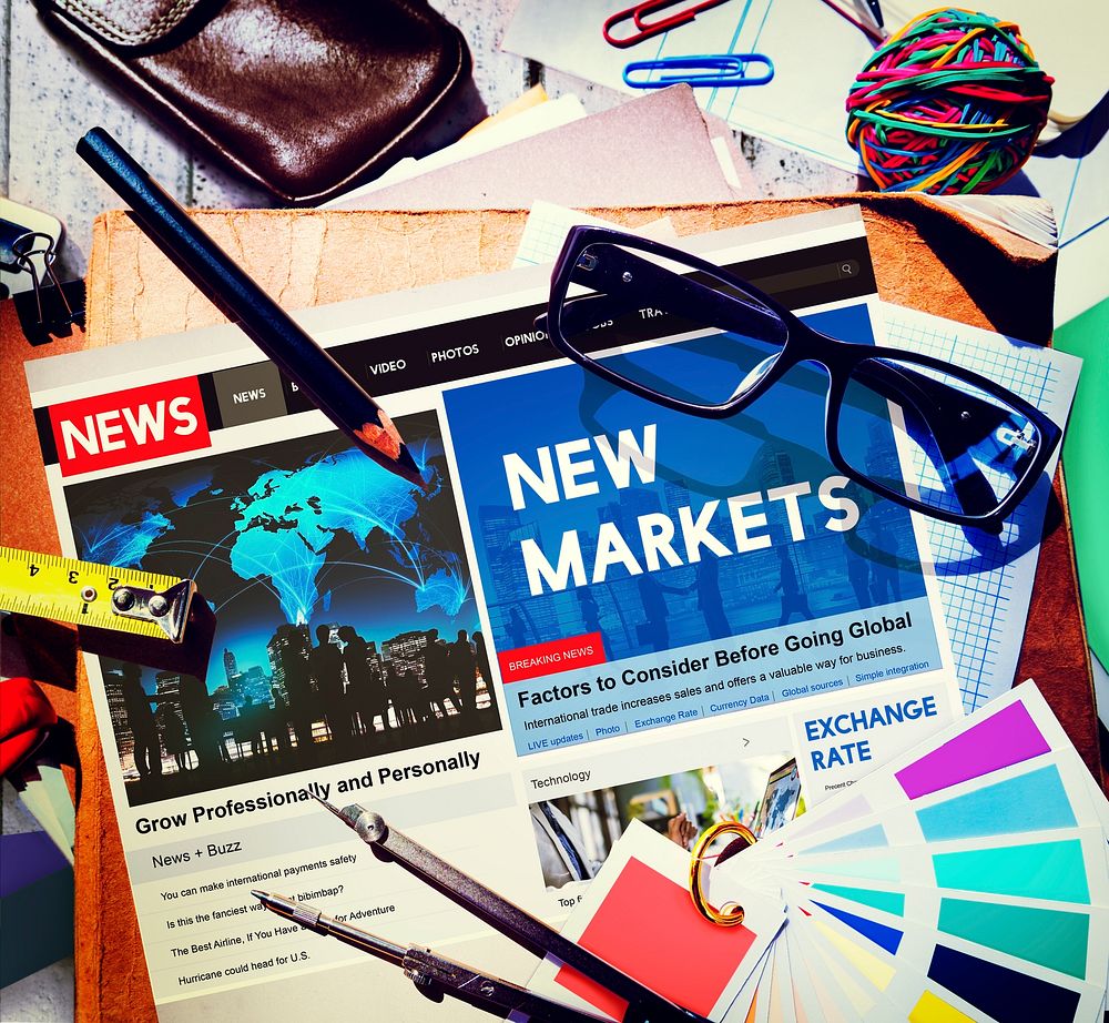 New Markets Consumerism Commercial Business Concept