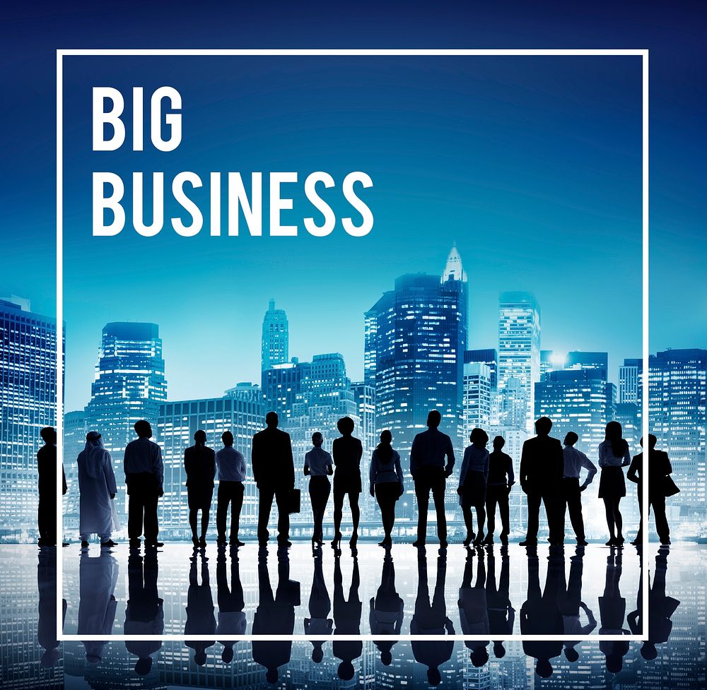 Big Business Economy Financial Commerce Progress Concept