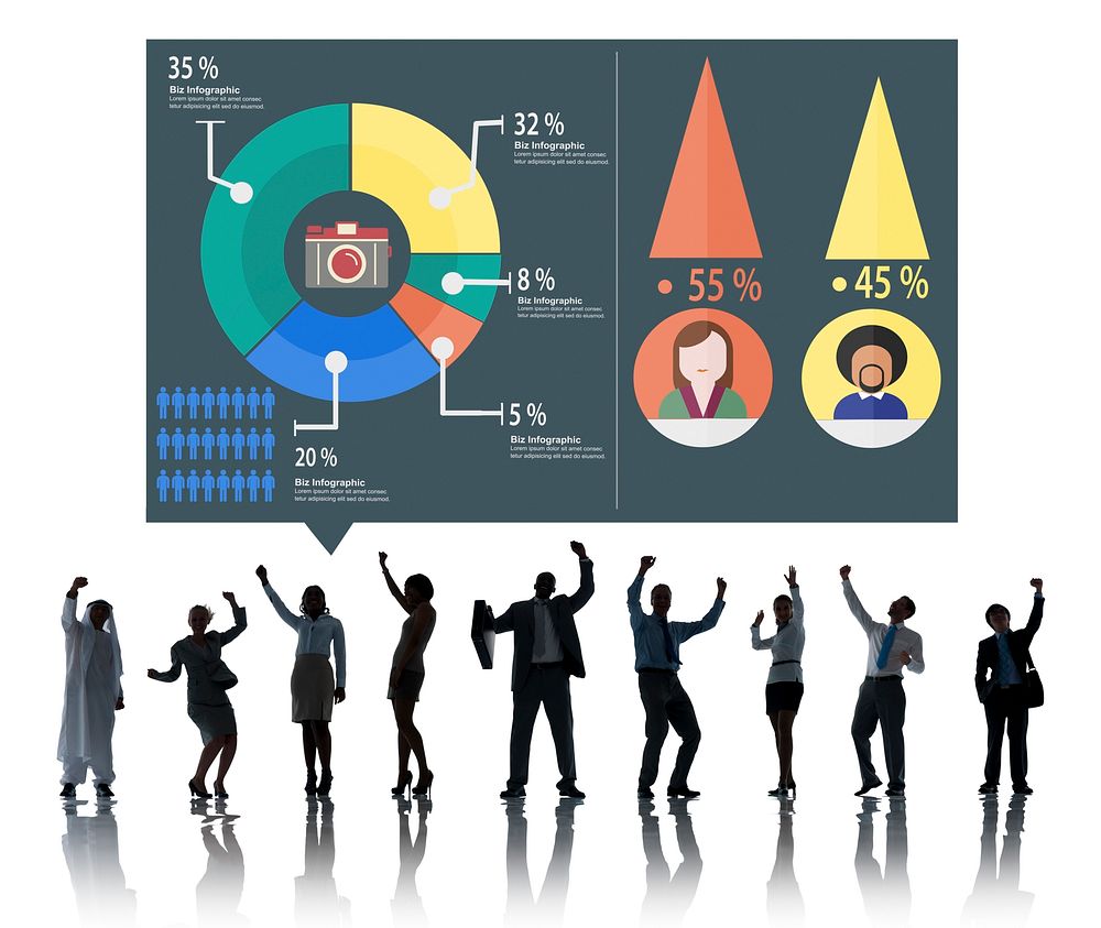 Analysis Analytic Marketing Sharing Graph Diagram Concept